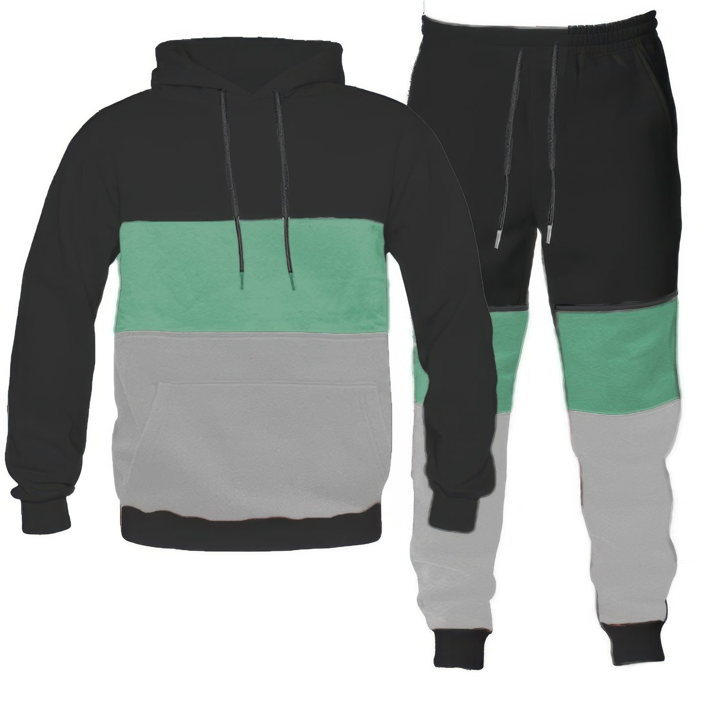 Color Block Sweat Set